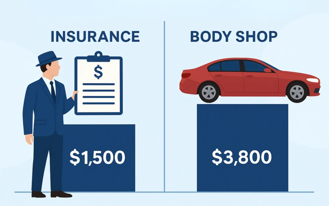 Insurance vs. Body Shop Estimates: Why Repair Costs Don’t Match